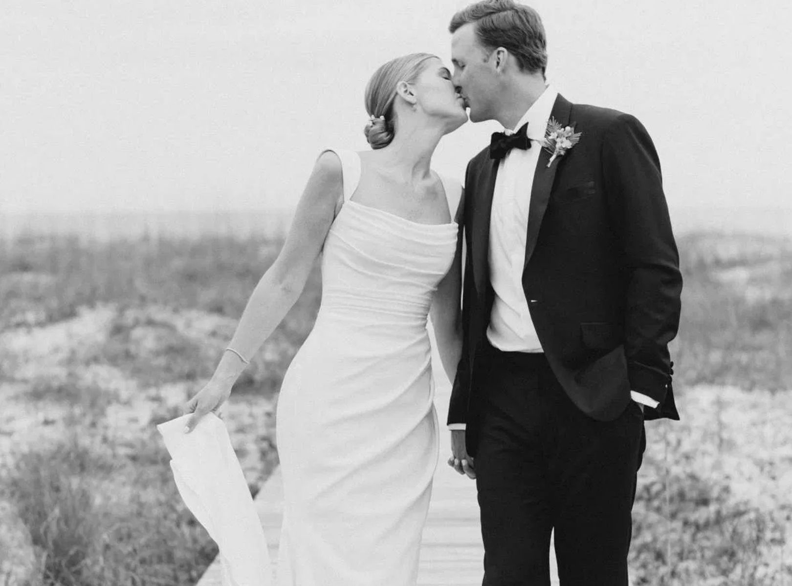 Custom Anne Barge Gown with Heirloom Accents