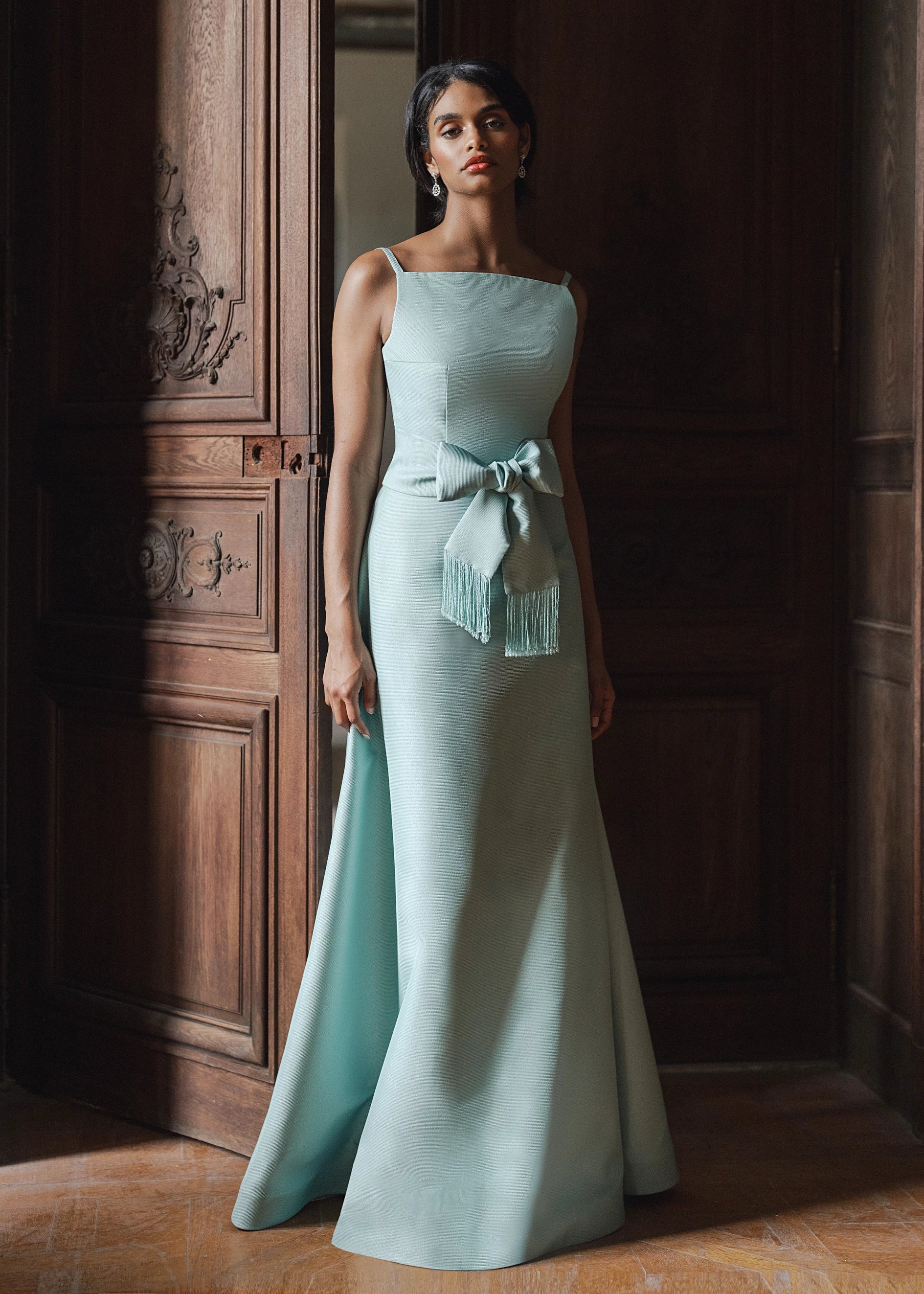 Mott | High Neck Formal Gown | Black Label | Anne Barge Mott | High Neck Formal Gown | Black Label | Anne Barge