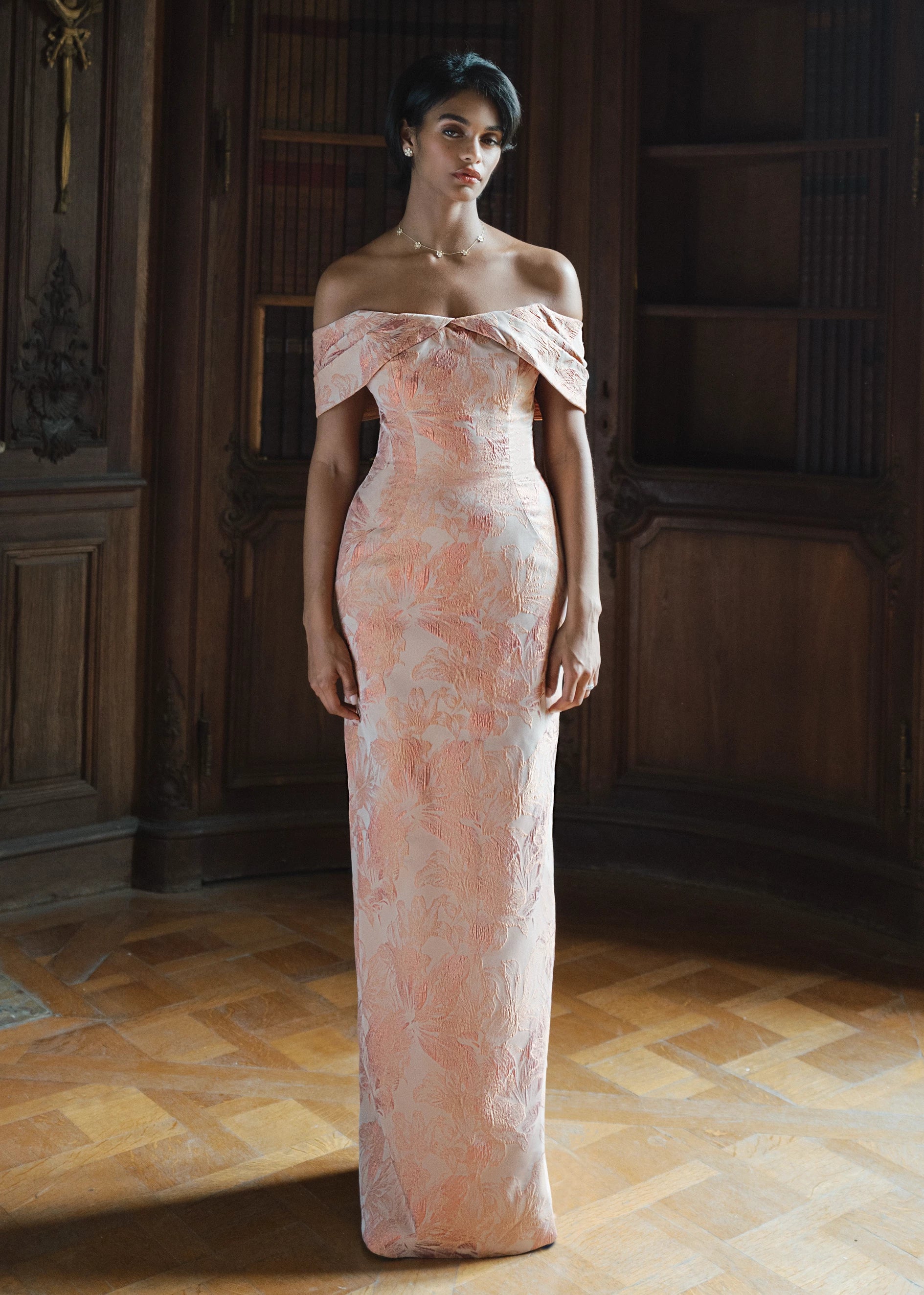 Radnor | Off-The-Shoulder Black Label Gown | Anne Barge