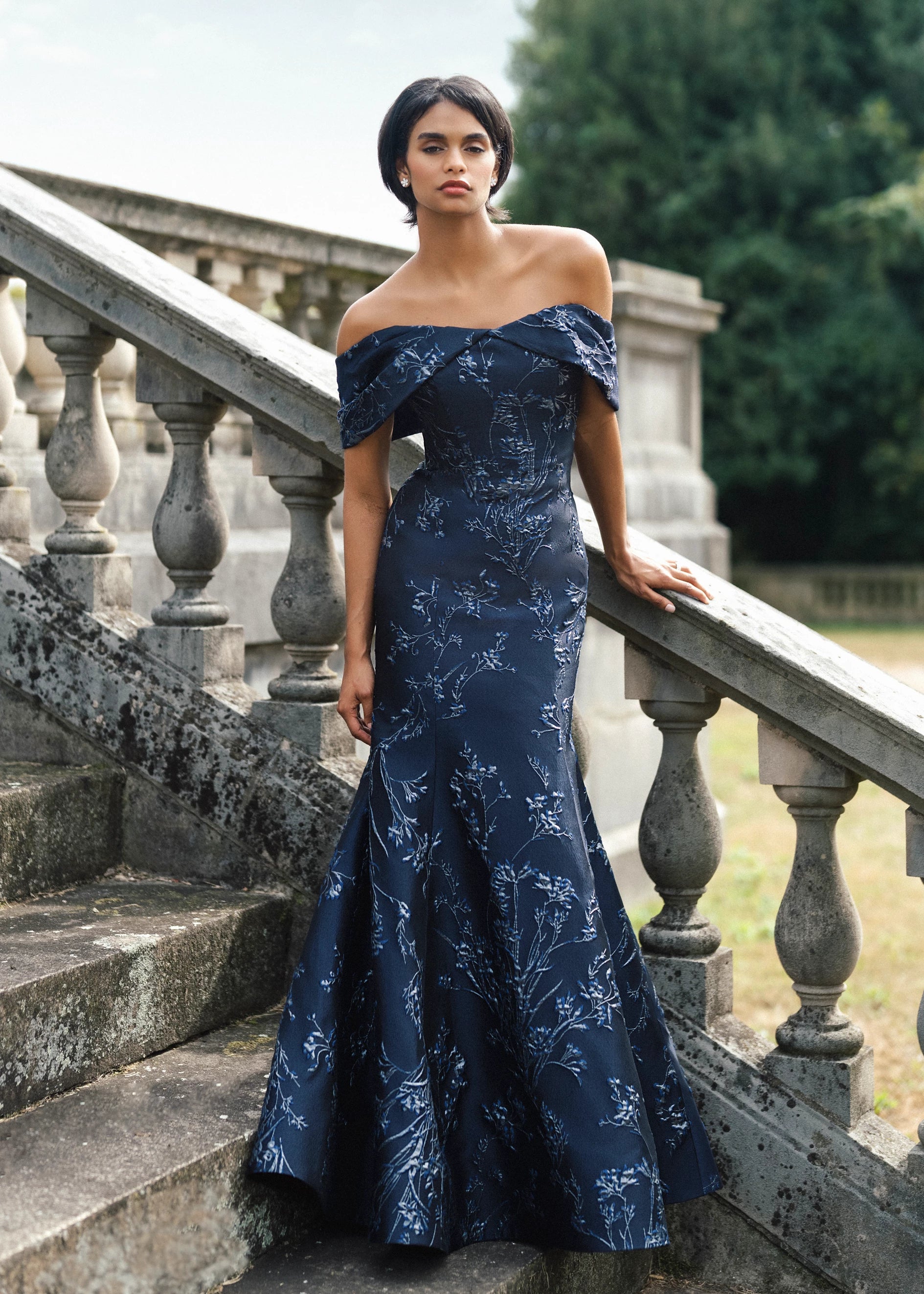 Reyes | Trumpet Gown | Black Label | Anne Barge