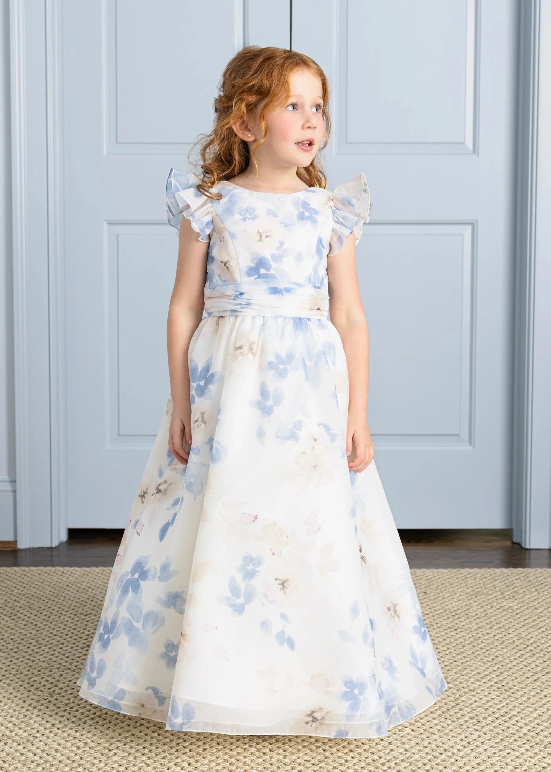 girls fall dresses size 6 Adler blue tie dye dress Color:Nude/Perriwinkle Perfect for flower girl Navy Lace Bodycon Dress
