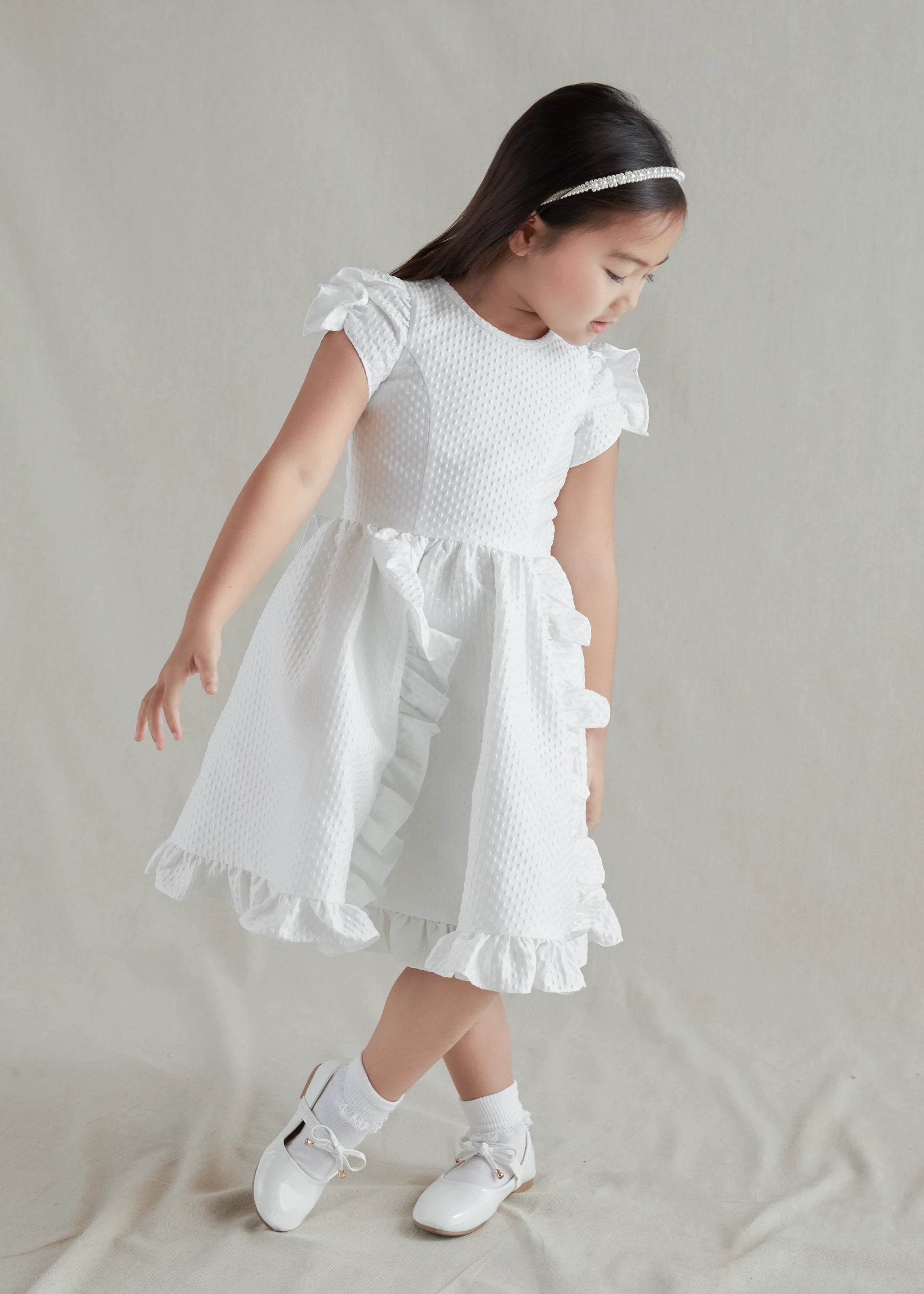 dress ladybug Bin-091019-SECTION K cute ladybug What Color Shoes To Size:34 (US 4)