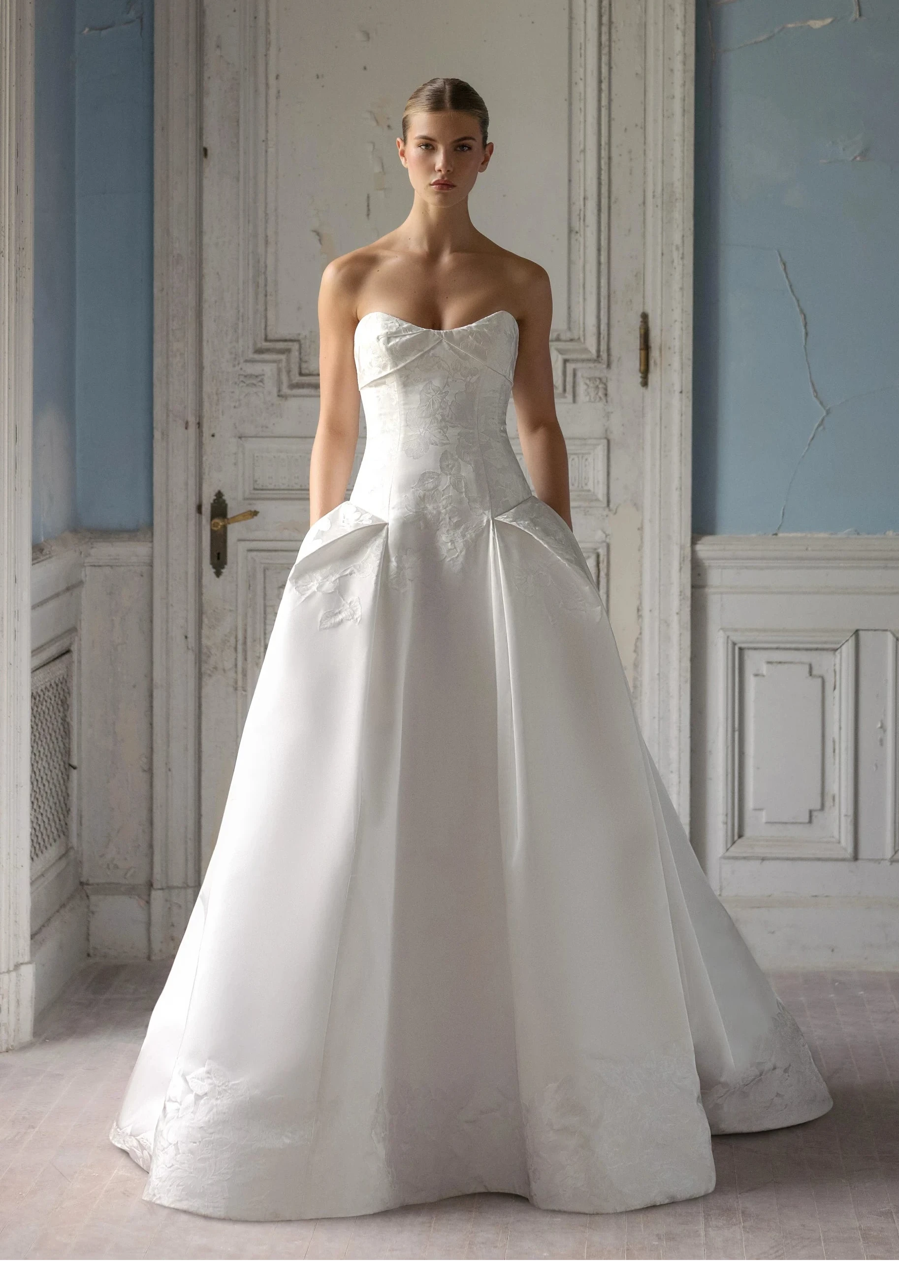 Degas | Drop Waist Ballgown Wedding Dress | Anne Barge Degas | Drop Waist Ballgown Wedding Dress | Anne Barge
