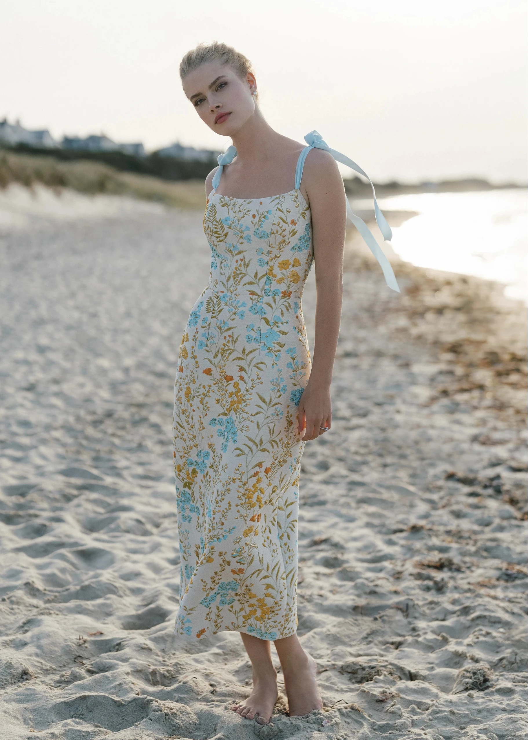 beach wedding midi dress Rosemary Wedding Dress Anne Barge