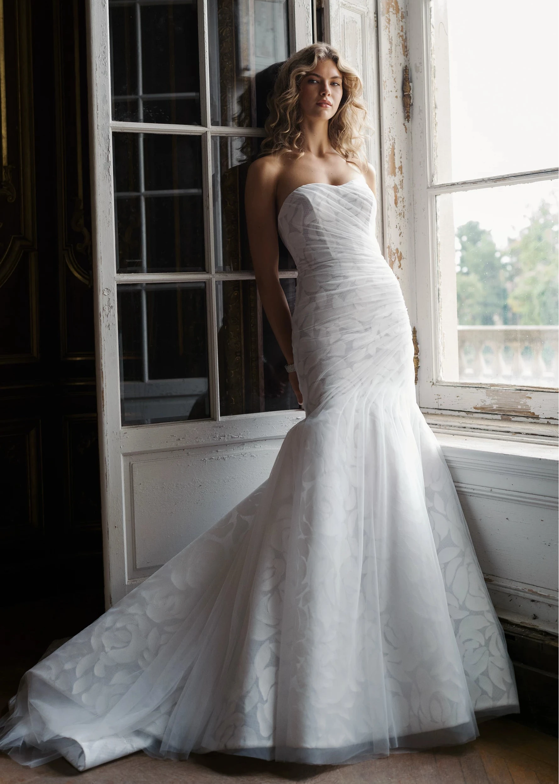 Shelton Wedding Dress | Strapless Mermaid Gown