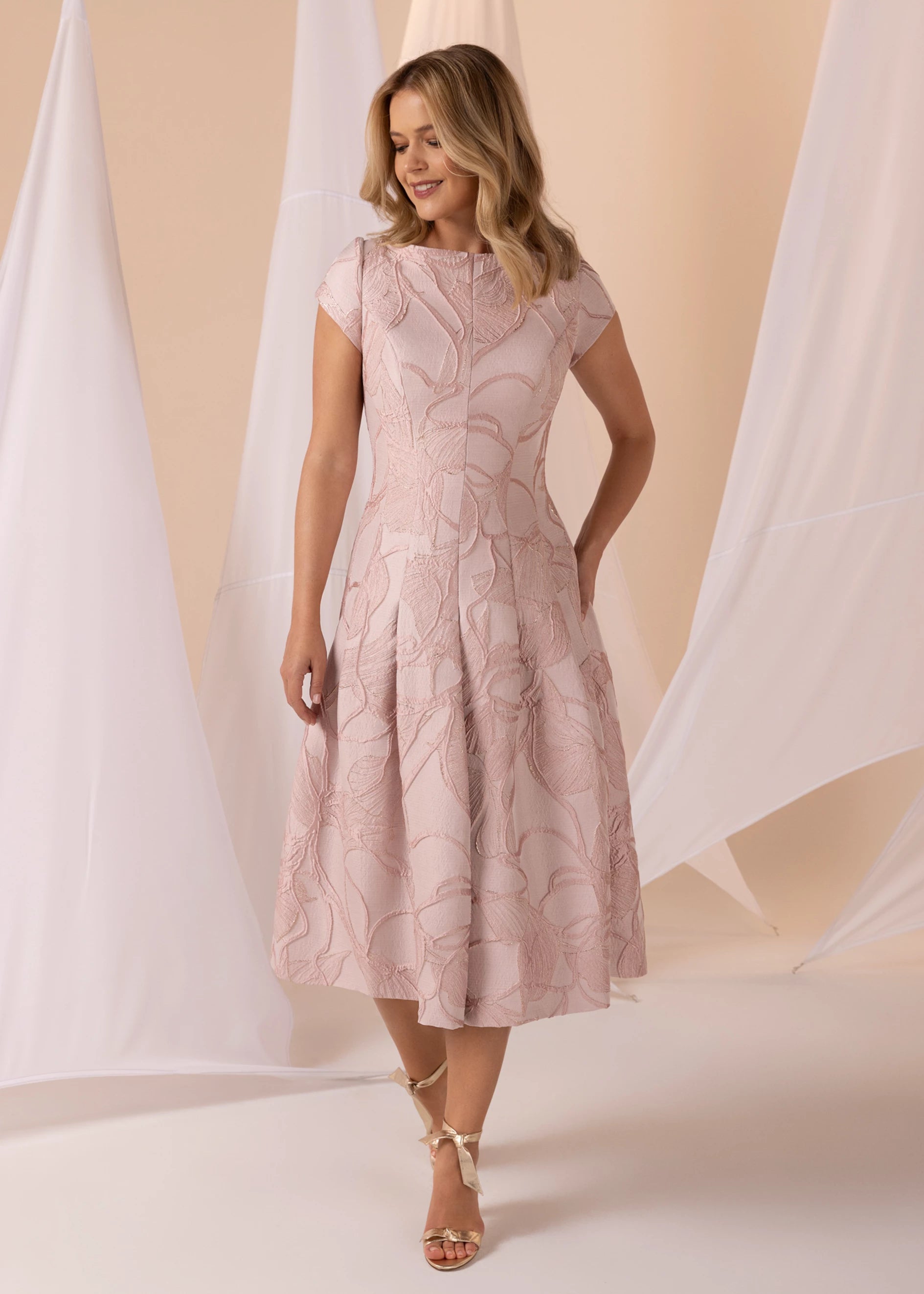 white christmas dresses Kit Bateau Neck Cocktail Dress main image 1