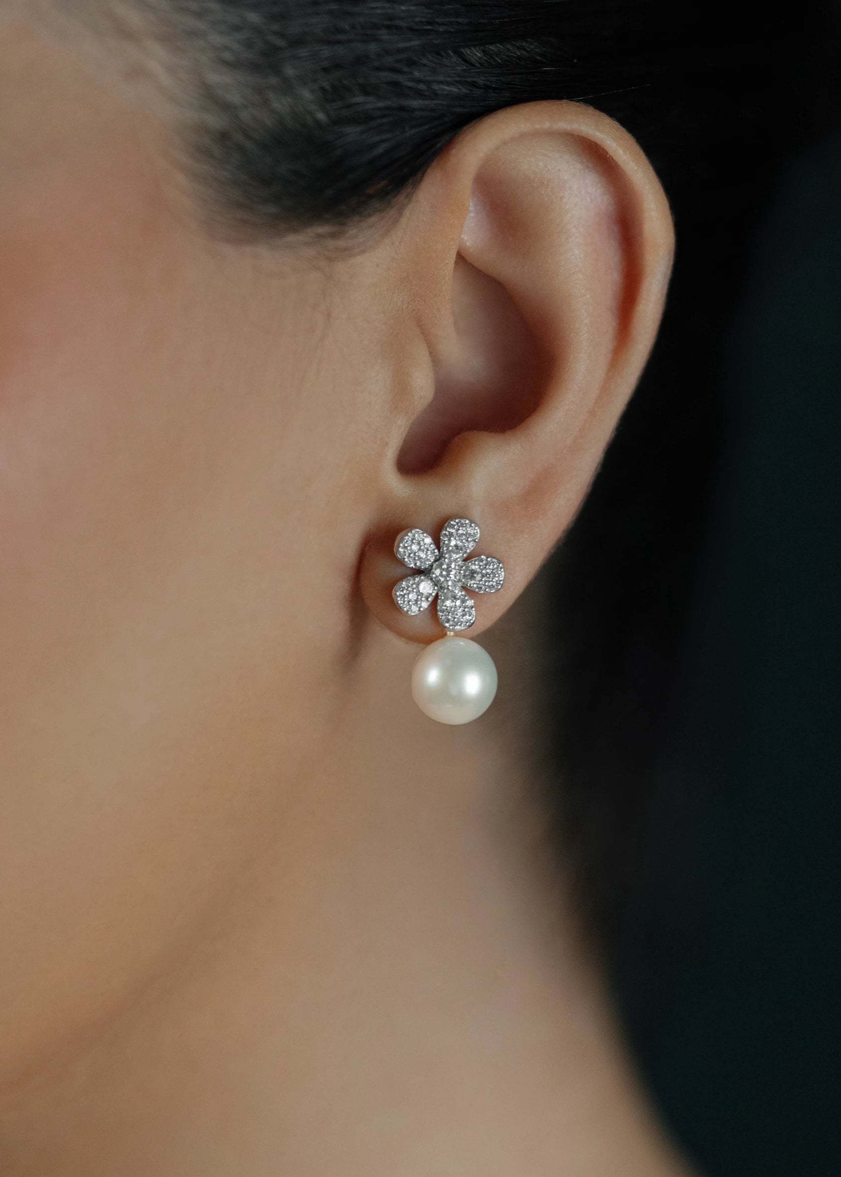 Freshwater Pearl Earring Jacket
