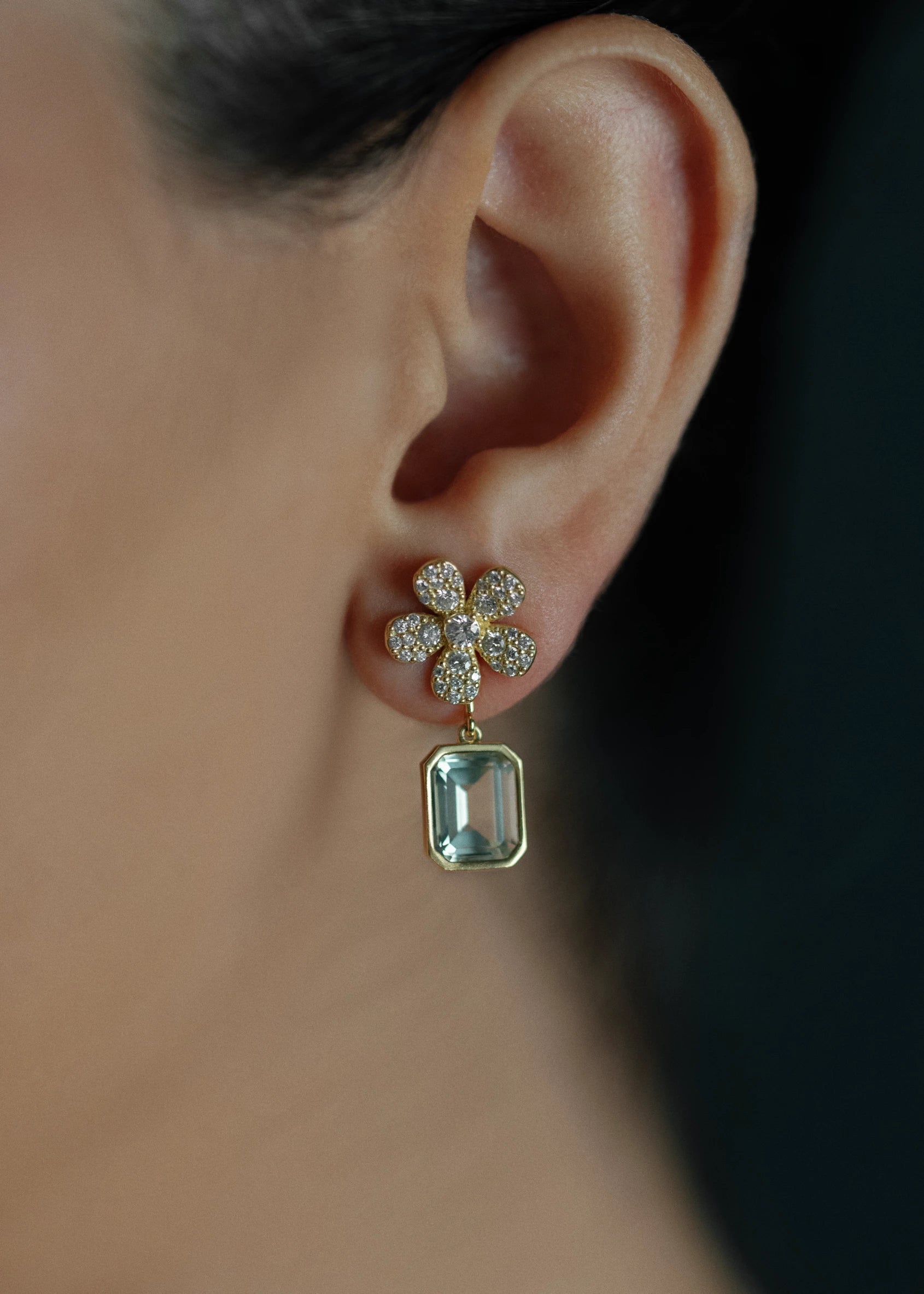Amethyst Earring Jacket