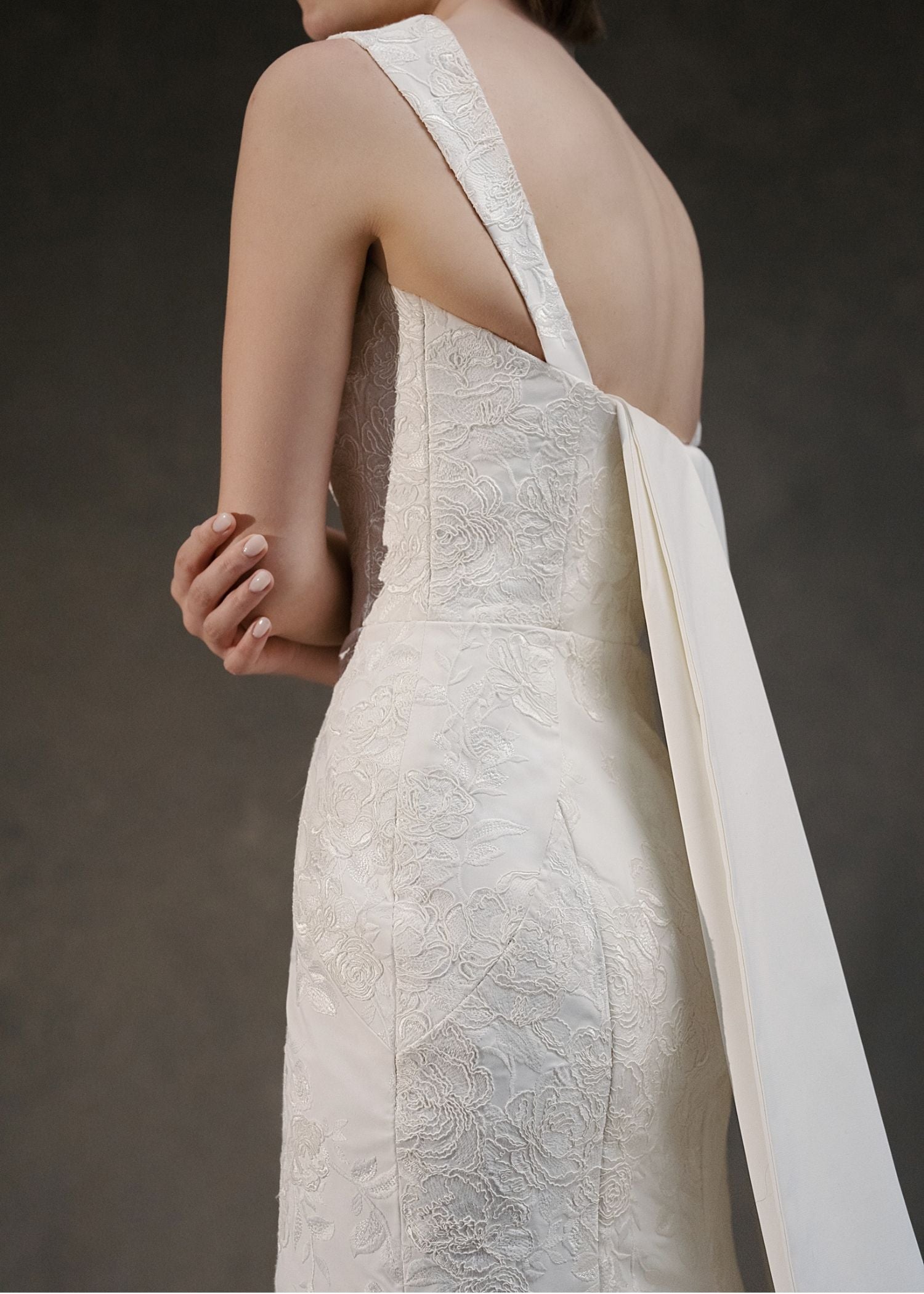 Raye Watteau Train for the Scarlett Dress from Blue Willow