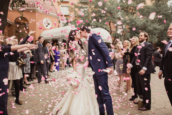 Romantic Wedding With Pink Peonies at The Mansion on Turtle Creek
