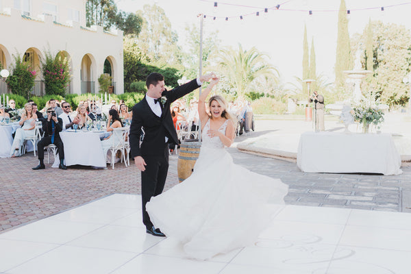An Outdoor California Wedding for the Modern Romantic Ball Gown Bride