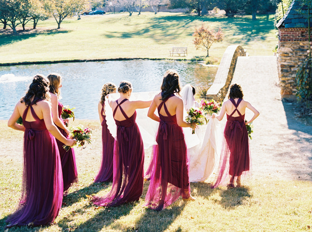 Long Sleeves And Lace for a Fall Wedding at an Historic Southern Estate