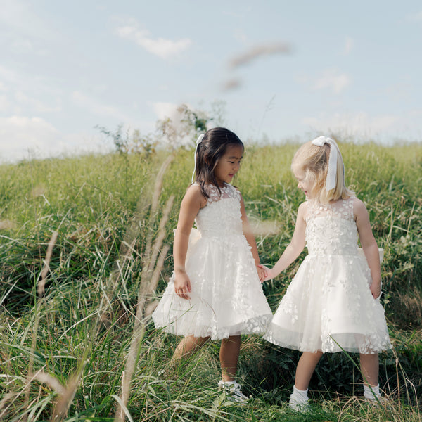 2023 Flower girl Dresses by Anne Barge to complement your Bridal Gown