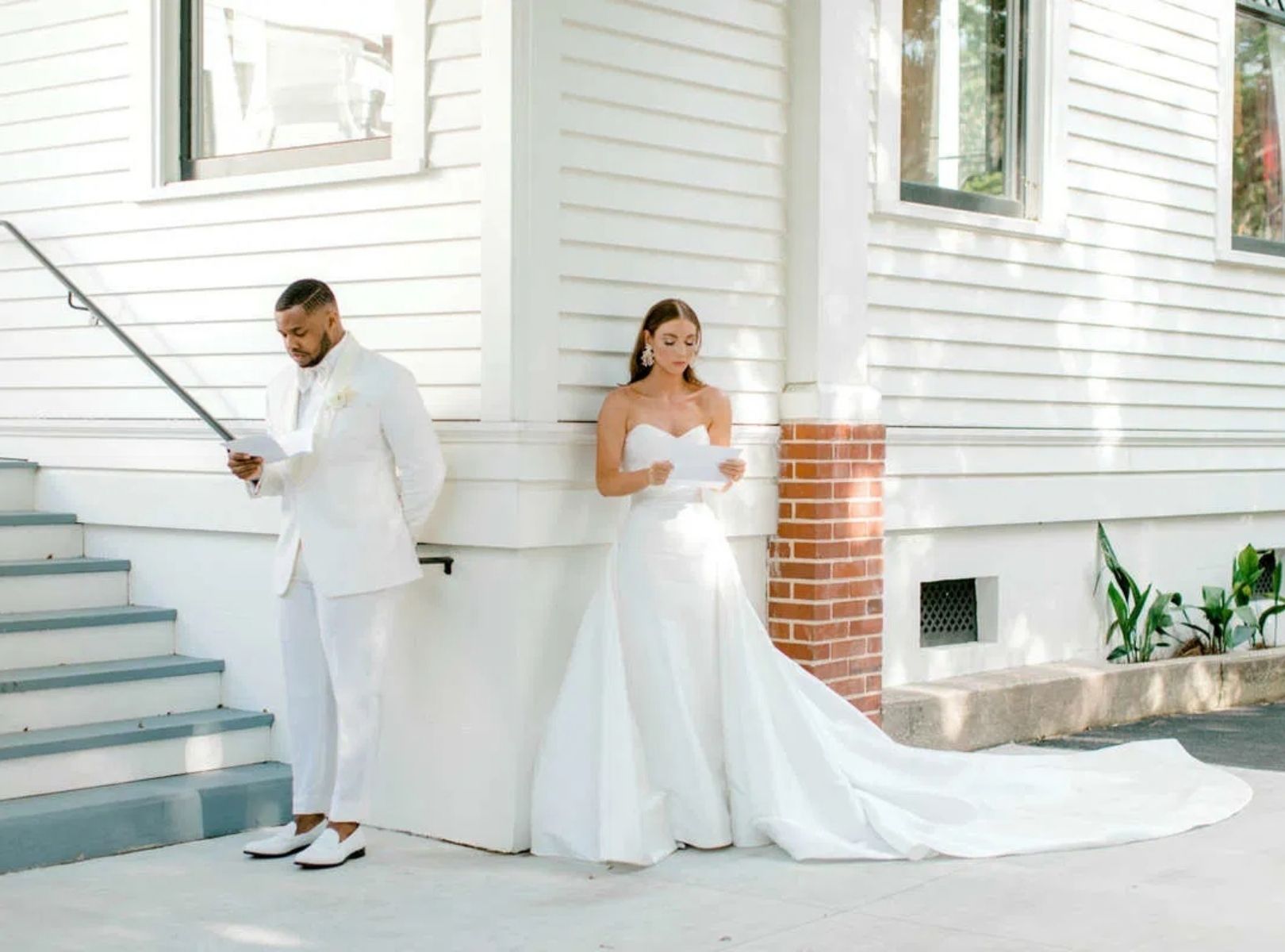 Anne Barge Bride Romantic Wedding at the Admiral's House in SC