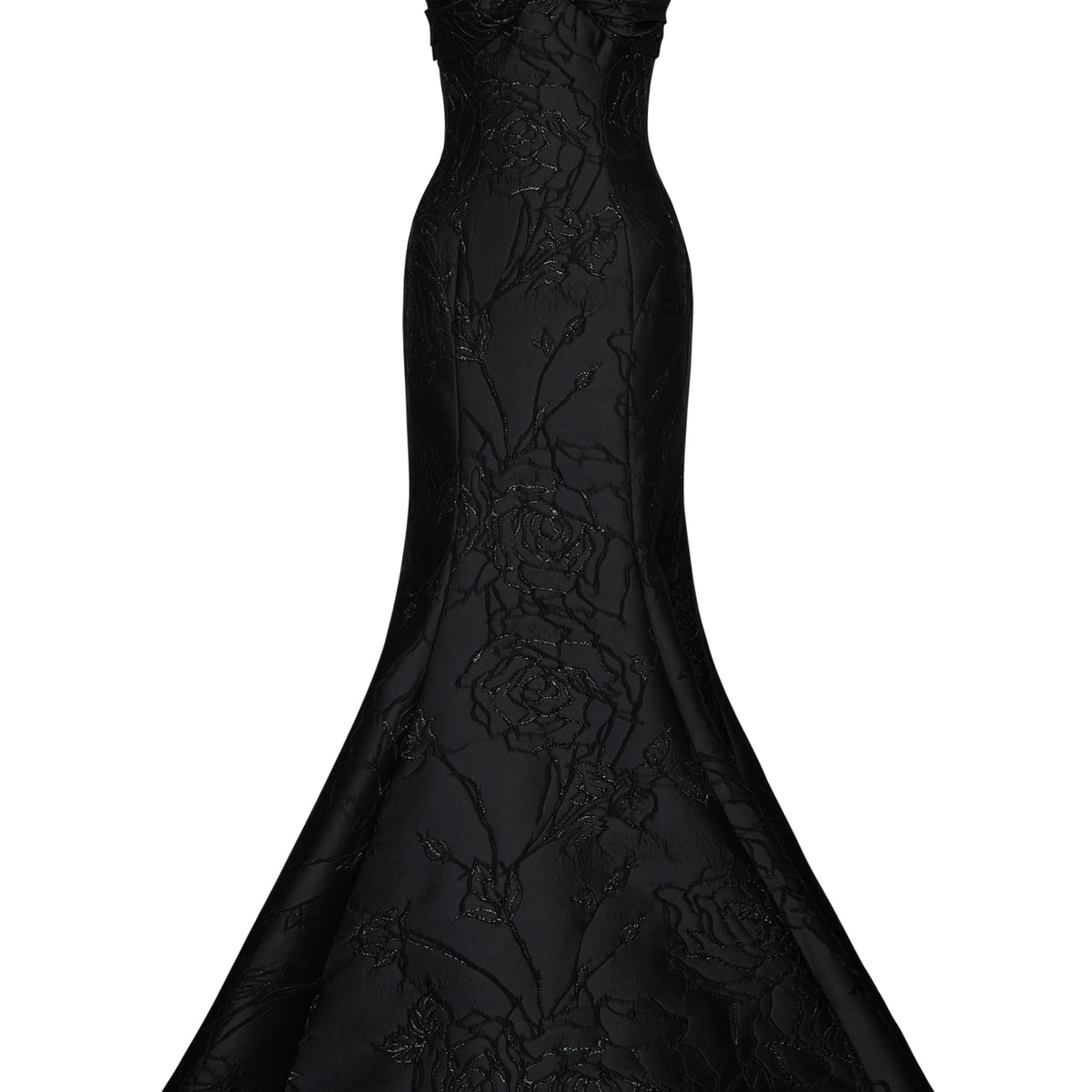 Esperanza Camellia Vine Evening Gown